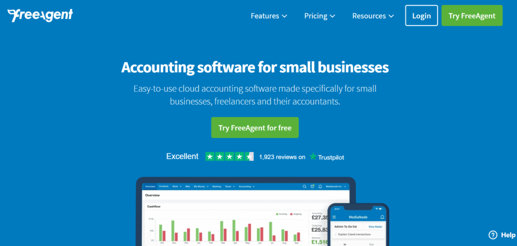 FreeAgent for E-commerce Accounting