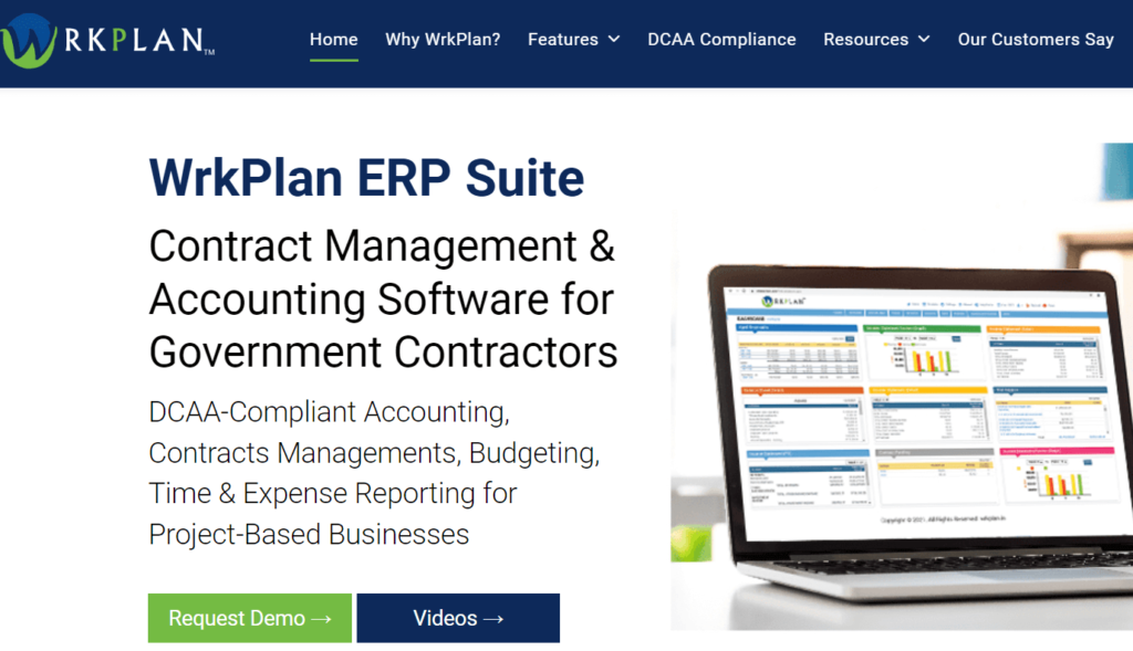 WrkPlan for DCAA Compliant Accounting